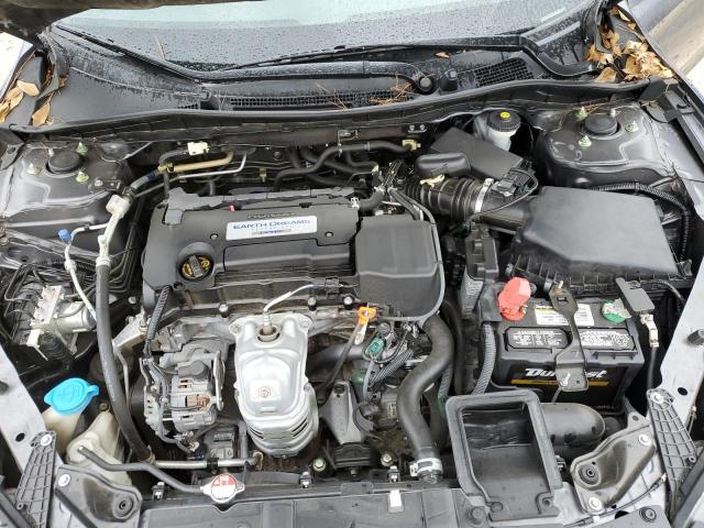 1HGCR2F3XEA001322 - 2014 HONDA ACCORD LX GRAY photo 11