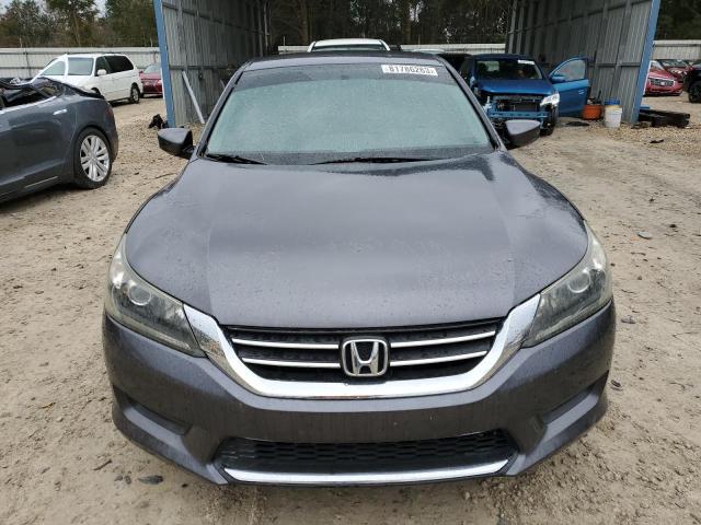 1HGCR2F3XEA001322 - 2014 HONDA ACCORD LX GRAY photo 5