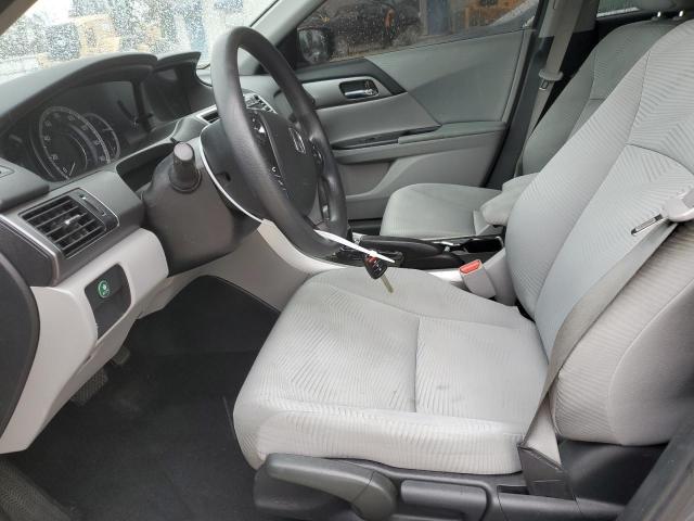 1HGCR2F3XEA001322 - 2014 HONDA ACCORD LX GRAY photo 7