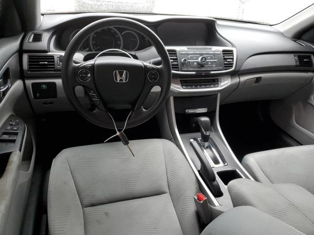 1HGCR2F3XEA001322 - 2014 HONDA ACCORD LX GRAY photo 8