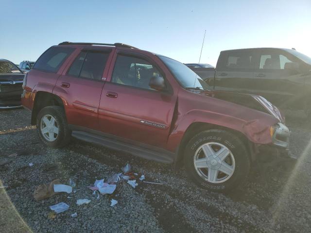 1GNDT13S722186033 - 2002 CHEVROLET TRAILBLAZE BURGUNDY photo 4