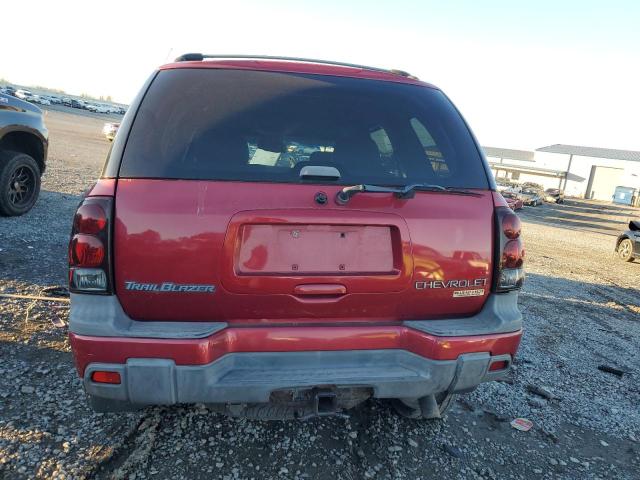 1GNDT13S722186033 - 2002 CHEVROLET TRAILBLAZE BURGUNDY photo 6