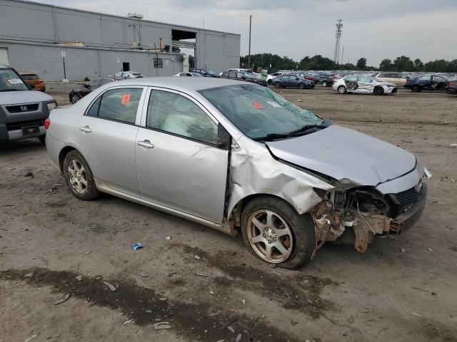 2T1BU4EE6AC349678 - 2010 TOYOTA COROLLA BASE SILVER photo 4