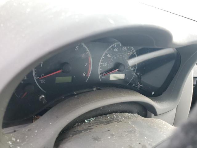 2T1BU4EE6AC349678 - 2010 TOYOTA COROLLA BASE SILVER photo 9