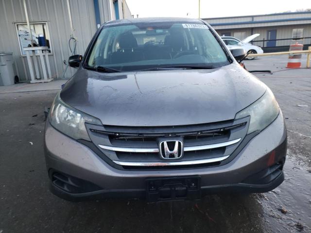 5J6RM3H38CL029321 - 2012 HONDA CR-V LX GRAY photo 5