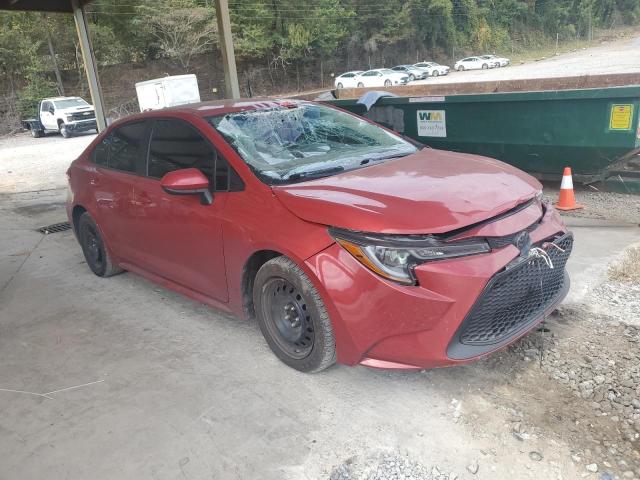 5YFEPMAE6MP186920 - 2021 TOYOTA COROLLA LE 红色 照片 4