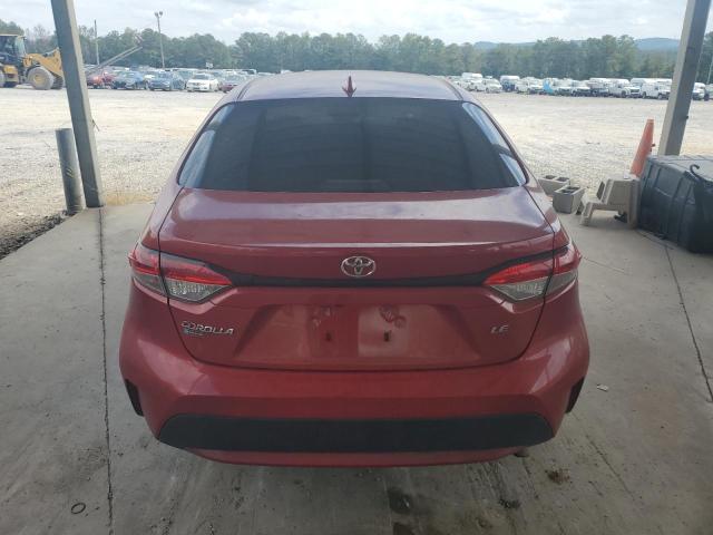 5YFEPMAE6MP186920 - 2021 TOYOTA COROLLA LE 红色 照片 6