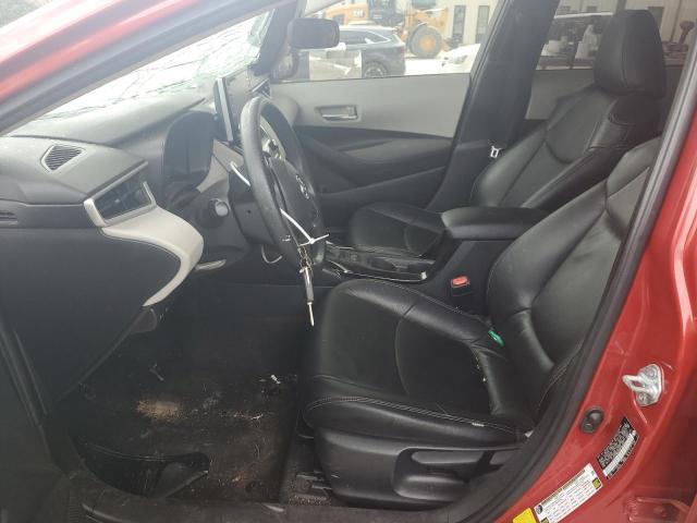 5YFEPMAE6MP186920 - 2021 TOYOTA COROLLA LE 红色 照片 7