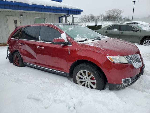 2LMDJ8JK1DBL33146 - 2013 LINCOLN MKX MAROON photo 4