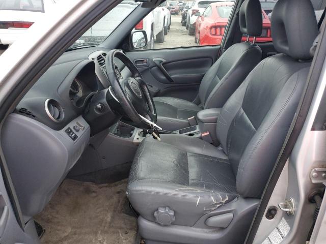 JTEHH20V730262178 - 2003 TOYOTA RAV4 SILVER photo 7