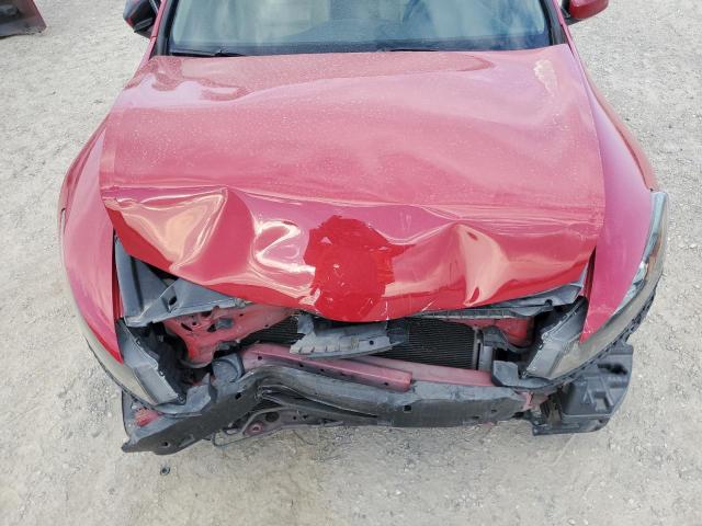 1HGCS12878A018695 - 2008 HONDA ACCORD EXL წითელი ფოტო 11