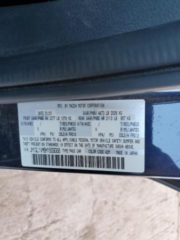 JM1GL1VM5M1609088 - 2021 MAZDA 6 TOURING Կապույտ լուսանկար 13