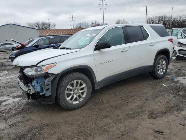 1GNERFKW5LJ241624 - 2020 CHEVROLET TRAVERSE LS WHITE photo 1