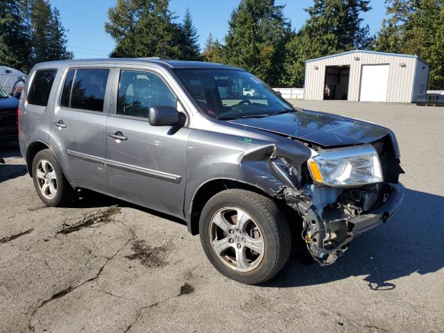 5FNYF4H53DB022641 - 2013 HONDA PILOT EXL ნაცრისფერი ფოტო 4
