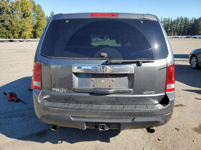 5FNYF4H53DB022641 - 2013 HONDA PILOT EXL ნაცრისფერი ფოტო 6