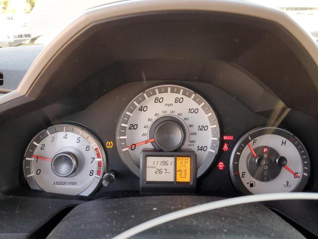 5FNYF4H53DB022641 - 2013 HONDA PILOT EXL ნაცრისფერი ფოტო 9