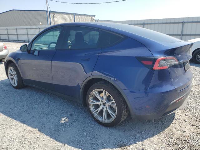 5YJYGDEEXMF117943 - 2021 TESLA MODEL Y 蓝色 照片 2