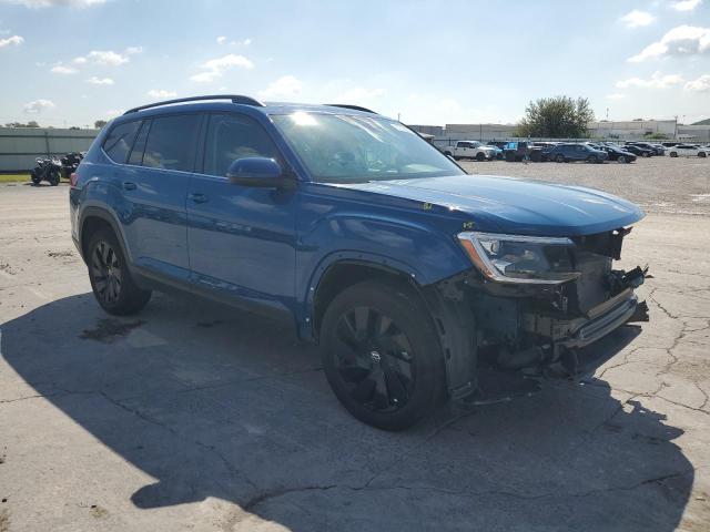 1V2KR2CA8SC517609 - 2025 VOLKSWAGEN ATLAS SE 蓝色 照片 4