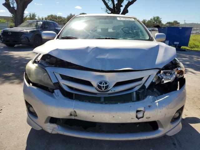 2T1BU4EE6CC865669 - 2012 TOYOTA COROLLA BASE ვერცხლისფერი ფოტო 5