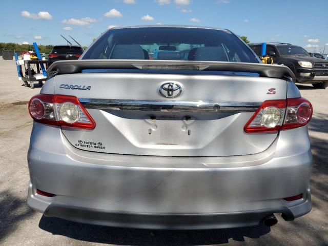 2T1BU4EE6CC865669 - 2012 TOYOTA COROLLA BASE ვერცხლისფერი ფოტო 6