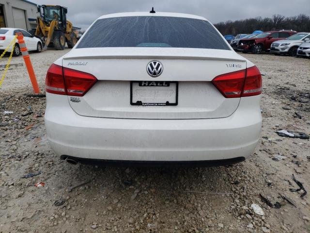 1VWBV7A3XFC084182 - 2015 VOLKSWAGEN PASSAT SE WHITE photo 6