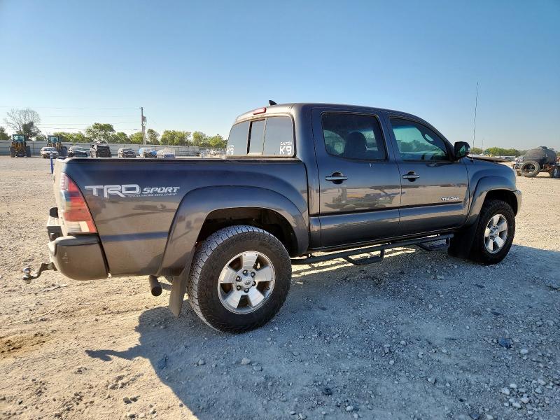 3TMJU4GN3EM173159 - 2014 TOYOTA TACOMA DOUBLE CAB PRERUNNER GRAY photo 3