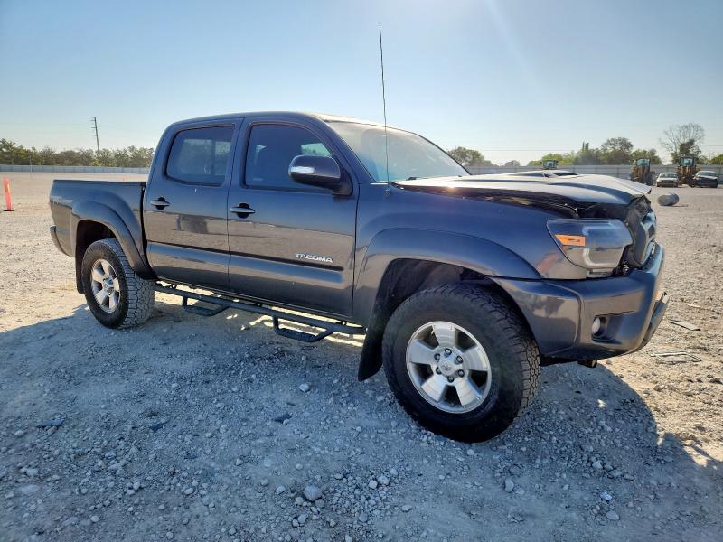 3TMJU4GN3EM173159 - 2014 TOYOTA TACOMA DOUBLE CAB PRERUNNER GRAY photo 4