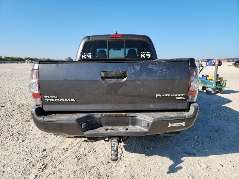 3TMJU4GN3EM173159 - 2014 TOYOTA TACOMA DOUBLE CAB PRERUNNER GRAY photo 6