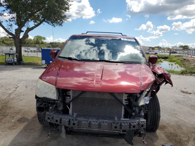 2C4RC1BG7ER280396 - 2014 CHRYSLER TOWN & COU TOURING RED photo 5