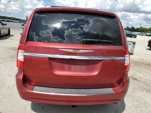 2C4RC1BG7ER280396 - 2014 CHRYSLER TOWN & COU TOURING RED photo 6