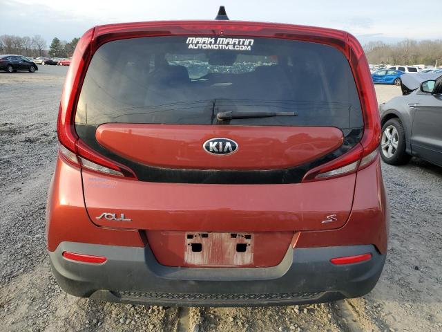 KNDJ23AU2M7788441 - 2021 KIA SOUL LX ORANGE photo 6