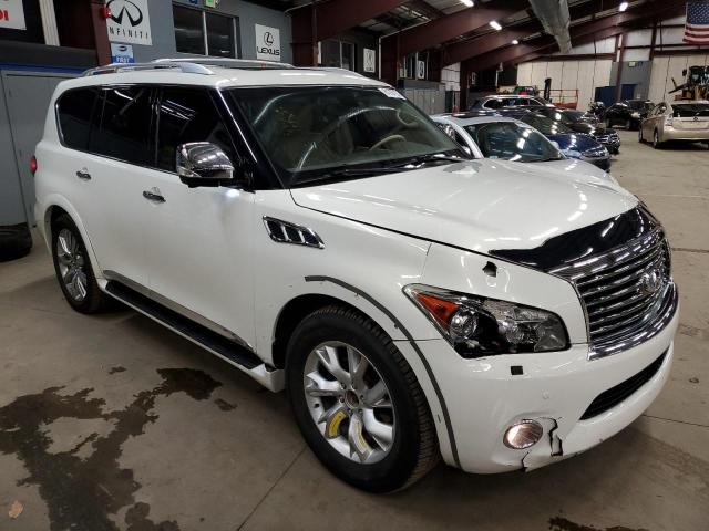 JN8AZ2NE0C9020425 - 2012 INFINITI QX56 WHITE photo 4