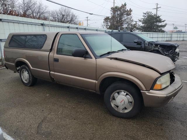 1GTCS14W628227872 - 2002 GMC SONOMA TAN photo 4