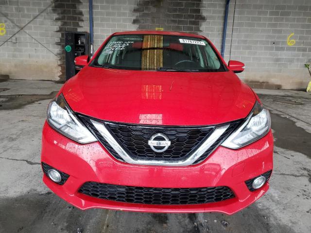 3N1AB7AP3HY280939 - 2017 NISSAN SENTRA S RED photo 5