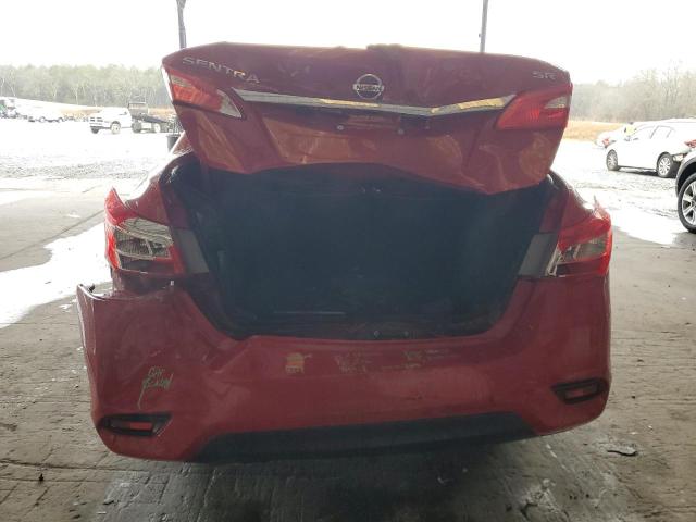 3N1AB7AP3HY280939 - 2017 NISSAN SENTRA S RED photo 6