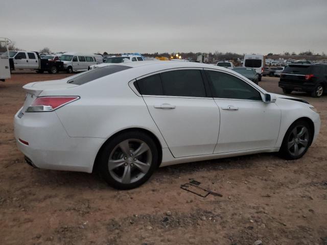 19UUA8F77CA031120 - 2012 ACURA TL WHITE photo 3