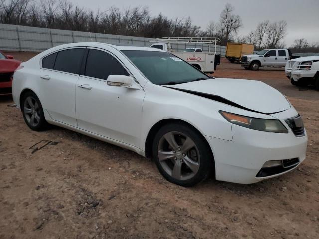 19UUA8F77CA031120 - 2012 ACURA TL WHITE photo 4