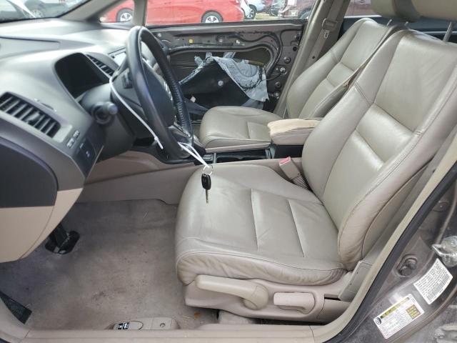 19XFA16929E019298 - 2009 HONDA CIVIC EXL ყავისფერი ფოტო 7
