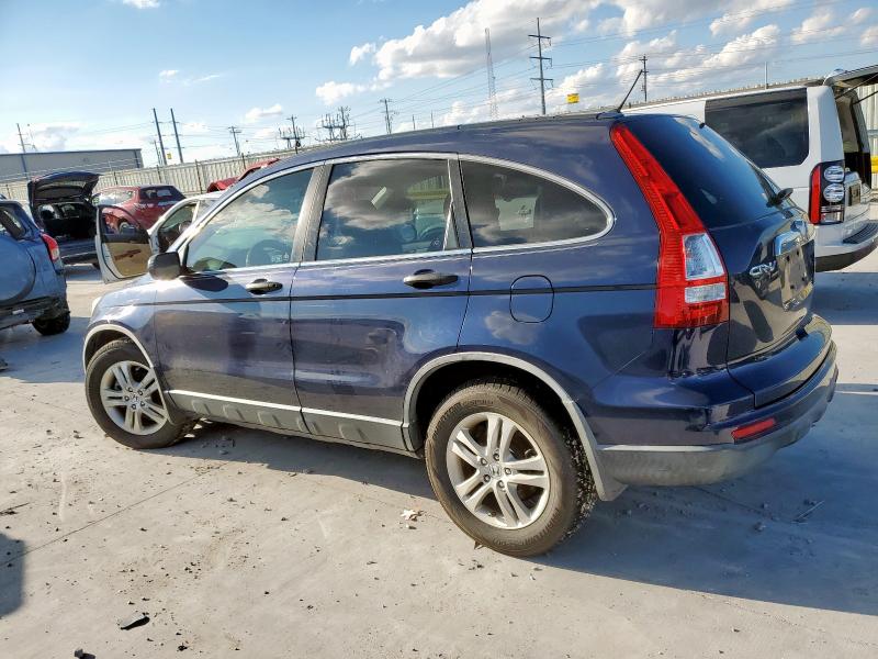 JHLRE4H56BC030415 - 2011 HONDA CR-V EX 蓝色 照片 2