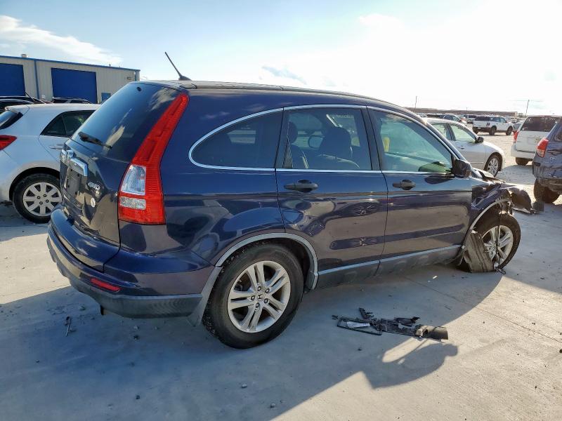 JHLRE4H56BC030415 - 2011 HONDA CR-V EX 蓝色 照片 3
