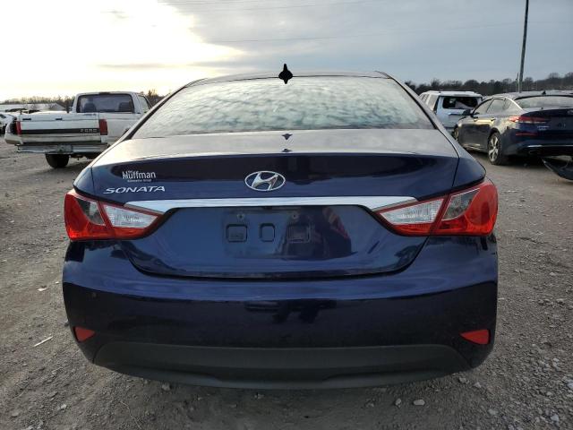 5NPEB4AC8EH915902 - 2014 HYUNDAI SONATA GLS BLUE photo 6