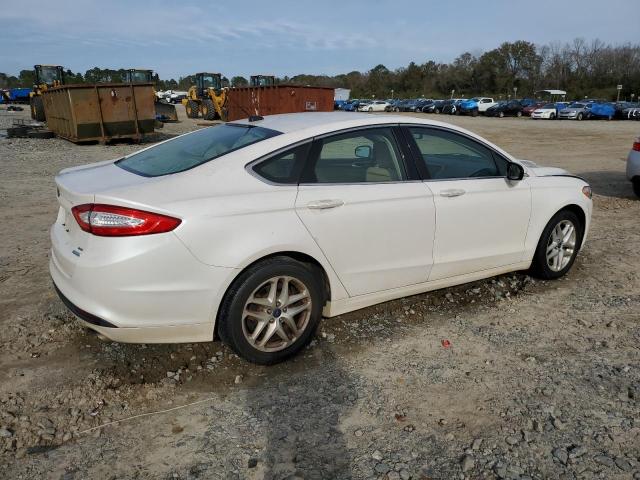 3FA6P0HD4ER281889 - 2014 FORD FUSION SE WHITE photo 3