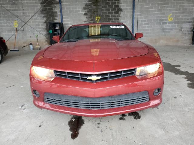 2G1FE1E32E9175604 - 2014 CHEVROLET CAMARO LS RED photo 5