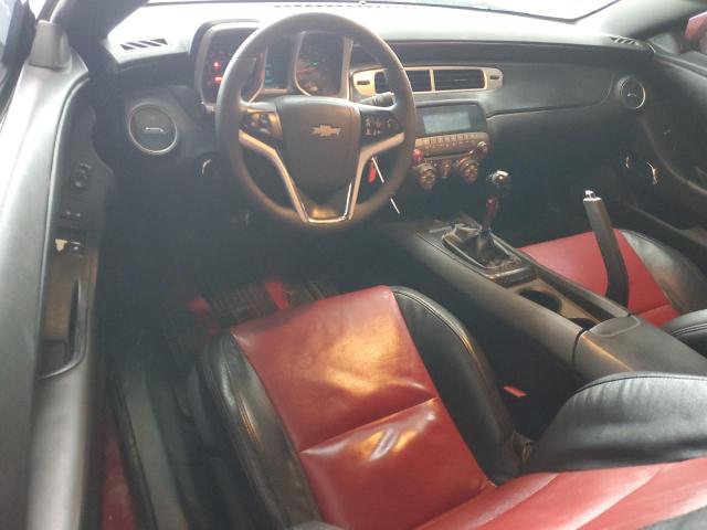 2G1FE1E32E9175604 - 2014 CHEVROLET CAMARO LS RED photo 8