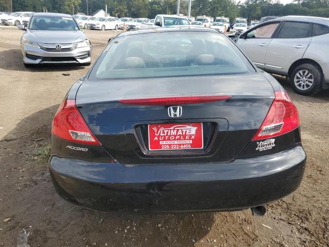 1HGCM72307A021258 - 2007 HONDA ACCORD LX BLACK photo 6