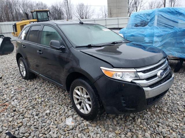 2FMDK3GC1DBB52351 - 2013 FORD EDGE SE BLACK photo 4