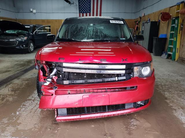 2FMGK5DCXBBD17632 - 2011 FORD FLEX LIMITED RED photo 5
