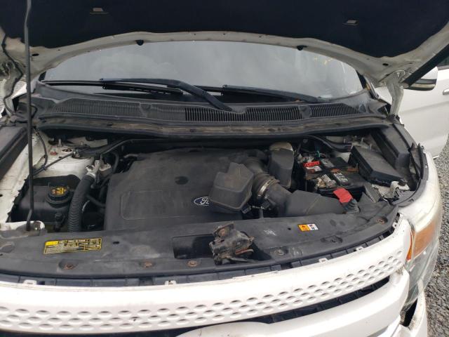 1FMHK8F85CGA51722 - 2012 FORD EXPLORER LIMITED Weiß Foto 12