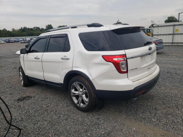 1FMHK8F85CGA51722 - 2012 FORD EXPLORER LIMITED Weiß Foto 2