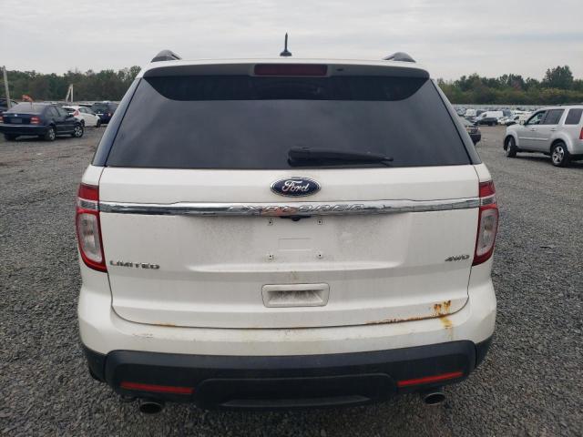 1FMHK8F85CGA51722 - 2012 FORD EXPLORER LIMITED Weiß Foto 6